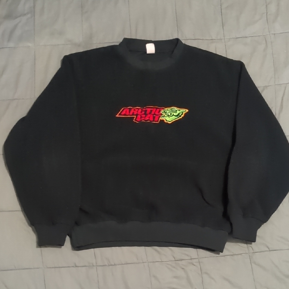 Vintage Arctic Cat Black Sweater